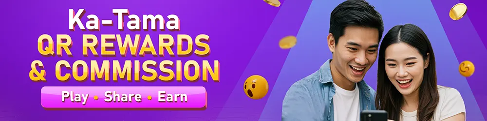 Ka-Tama QR rewards and commission